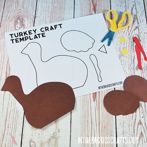 PAPER TURKEY CRAFT STEP 3