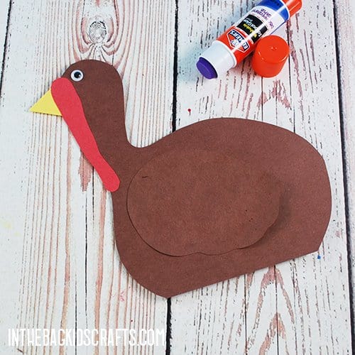PAPER TURKEY CRAFT STEP 4