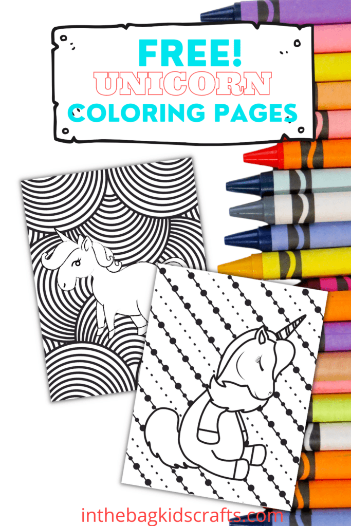 FREE PRINTABLE UNICORN COLORING PAGES FOR KIDS PDF 