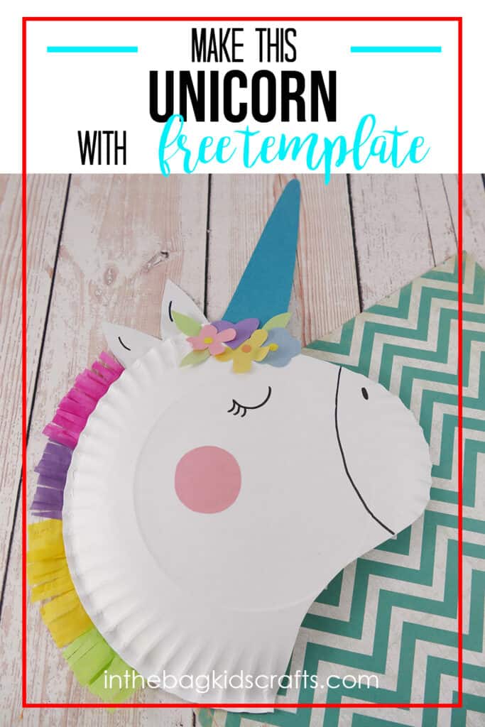 Paper Plate Unicorn Craft for Kids 