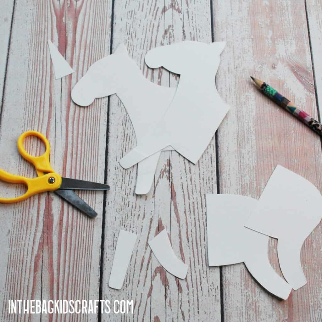 UNICORN CLOTHESPIN CRAFT IDEAS STEP 2