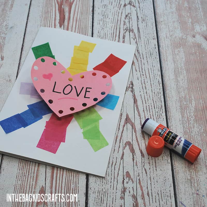 DIY VALENTINE CARDS STEP 6