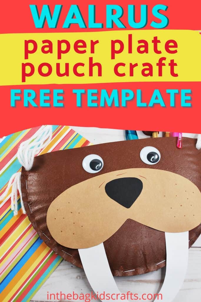 WALRUS CRAFT WITH FREE CRAFT TEMPLATE 