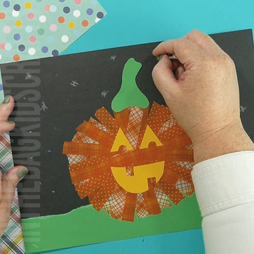 pumpkin craft step 5