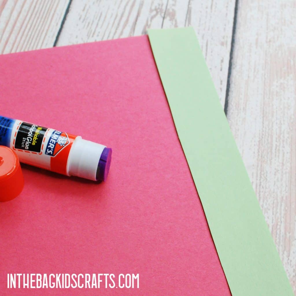 Watermelon Paper Craft Step 1