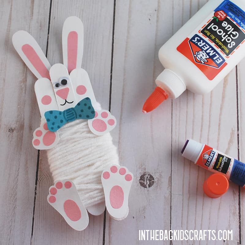 BUNNY CRAFT FOR PRESCHOOLERS STEP 5
