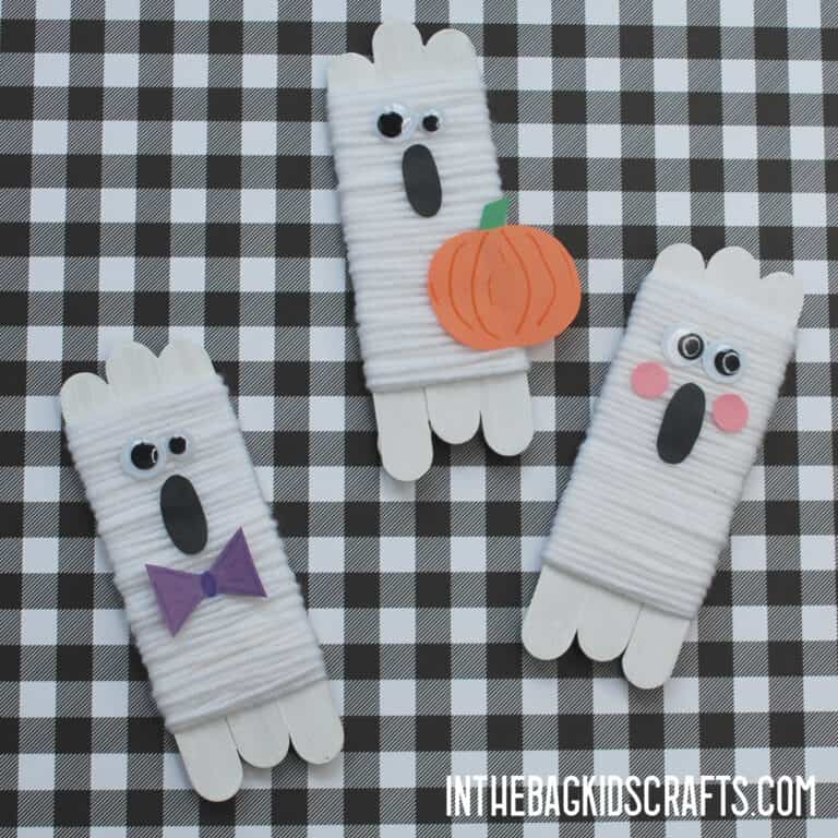 HALLOWEEN GHOST CRAFTS FOR KIDS