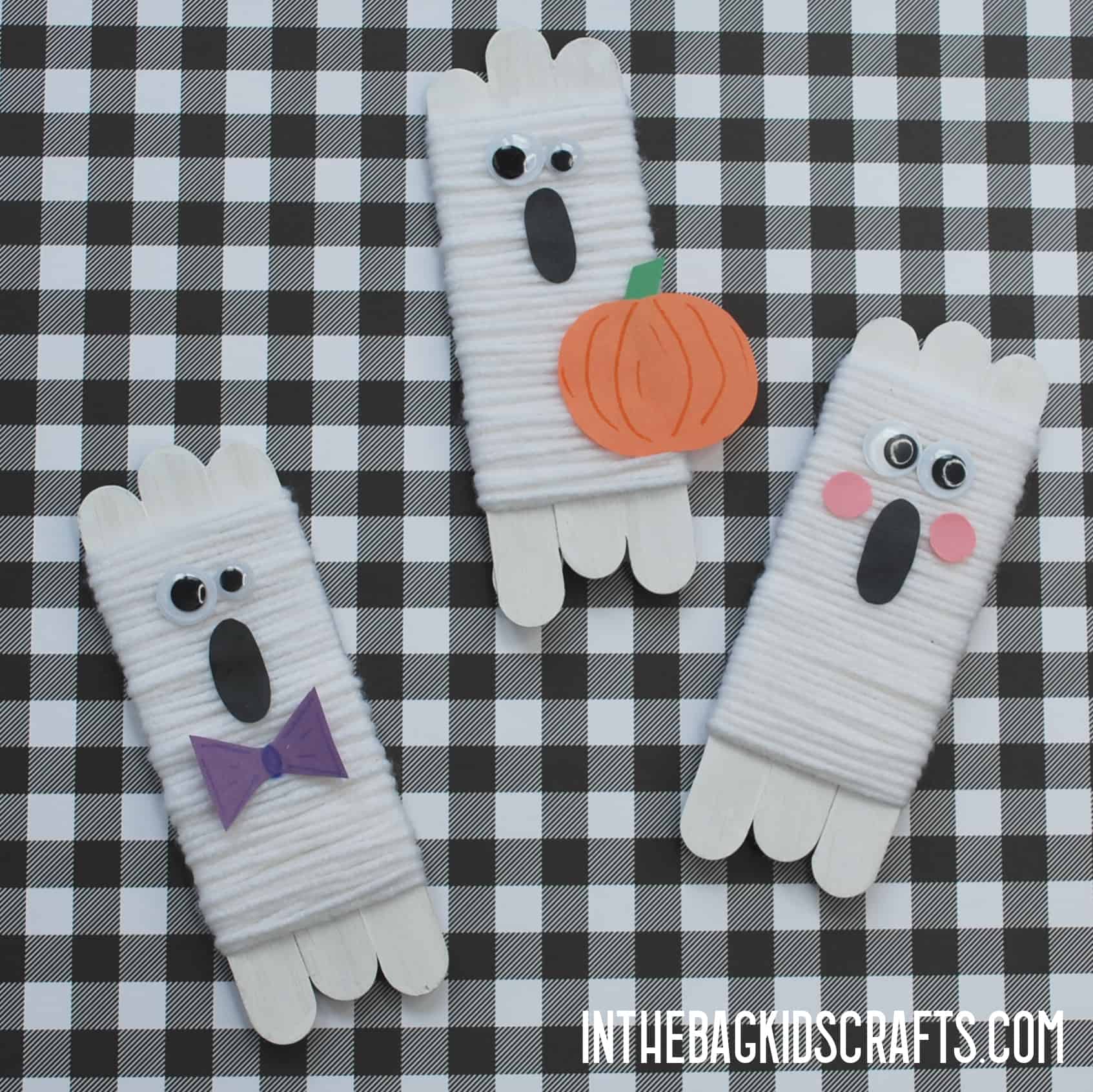 HALLOWEEN GHOST CRAFTS FOR KIDS
