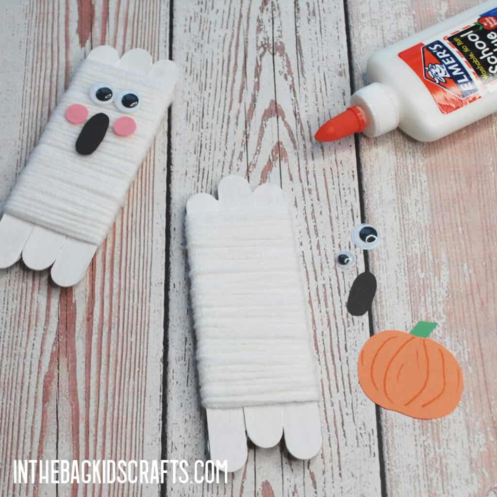 HALLOWEEN GHOST CRAFTS STEP 4