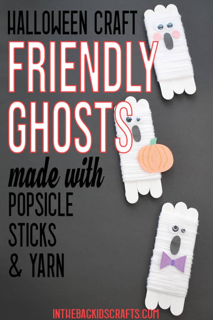 HALLOWEEN GHOST CRAFTS FOR KIDS 
