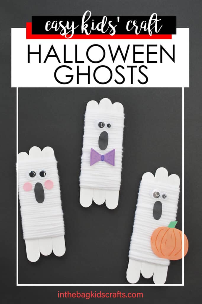 HALLOWEEN GHOST CRAFTS FOR KIDS 