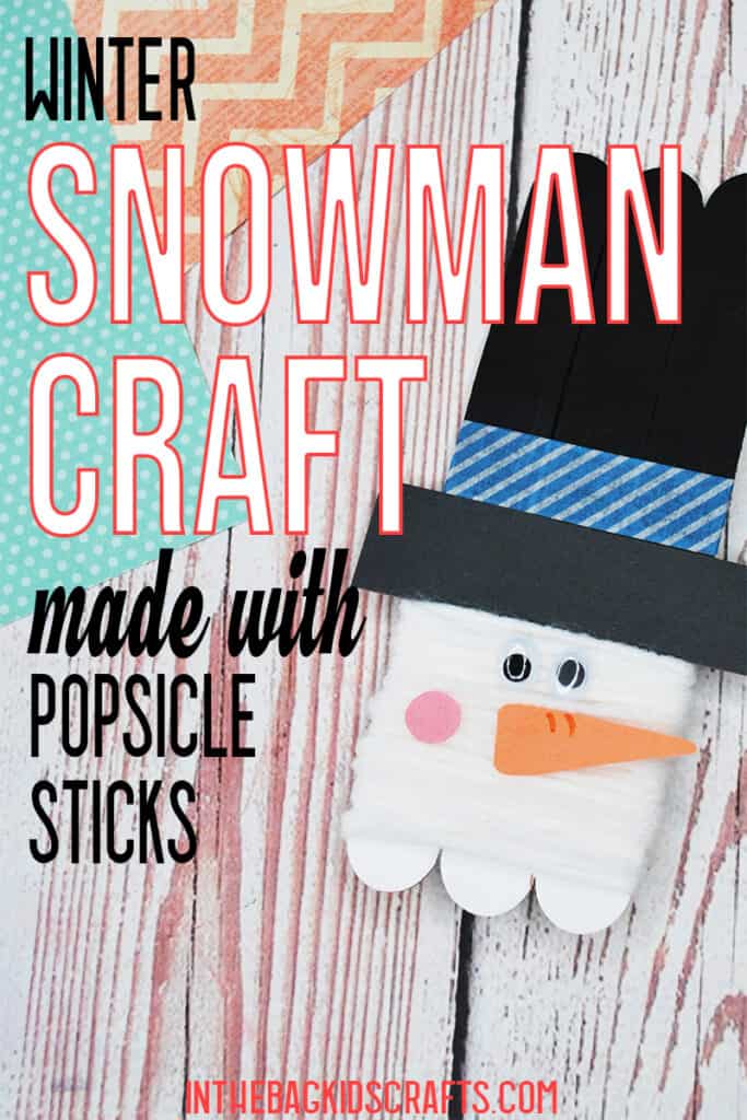 ARTS AND CRAFTS SNOWMAN 