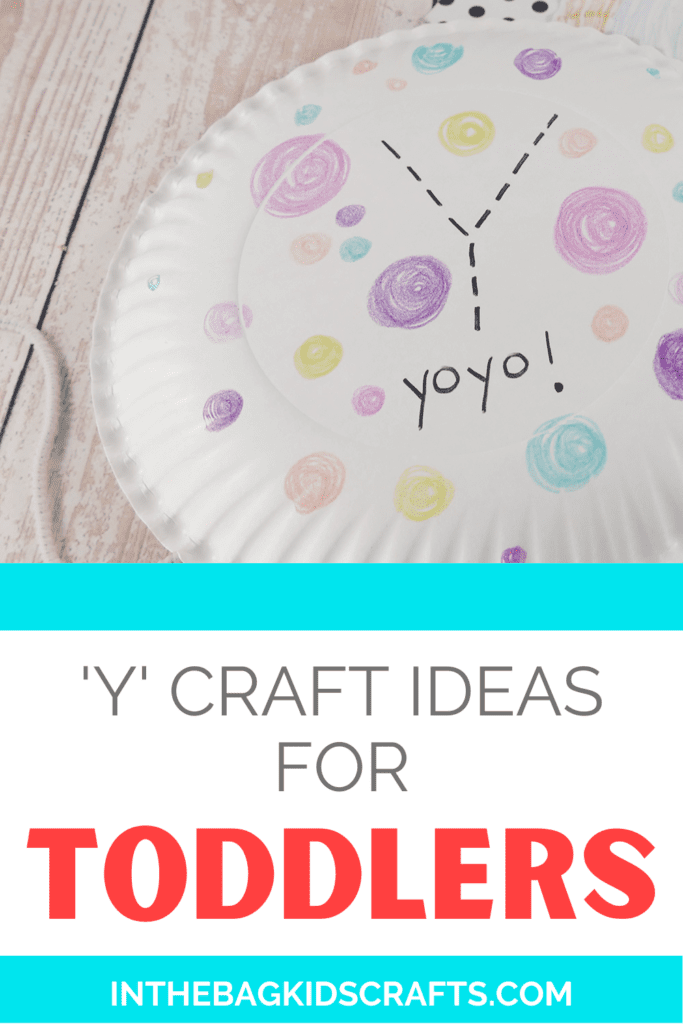 Learn Letter Y Craft for Kids YoYo Craft for Toddlers 
