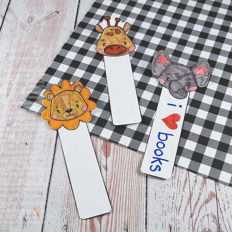 Zo Animal Bookmarks for Kids