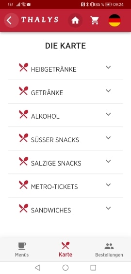 Thalys Boardrestaurant