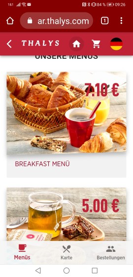 Thalys Boardrestaurant