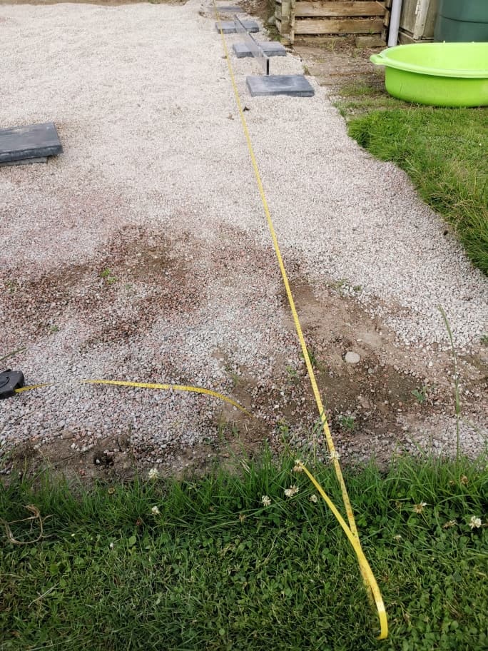 Pool Untergrund vorbereiten