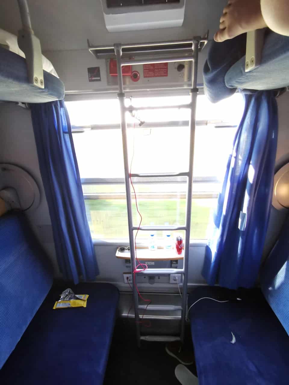 Alpen-Sylt Nachtexpress Abteil