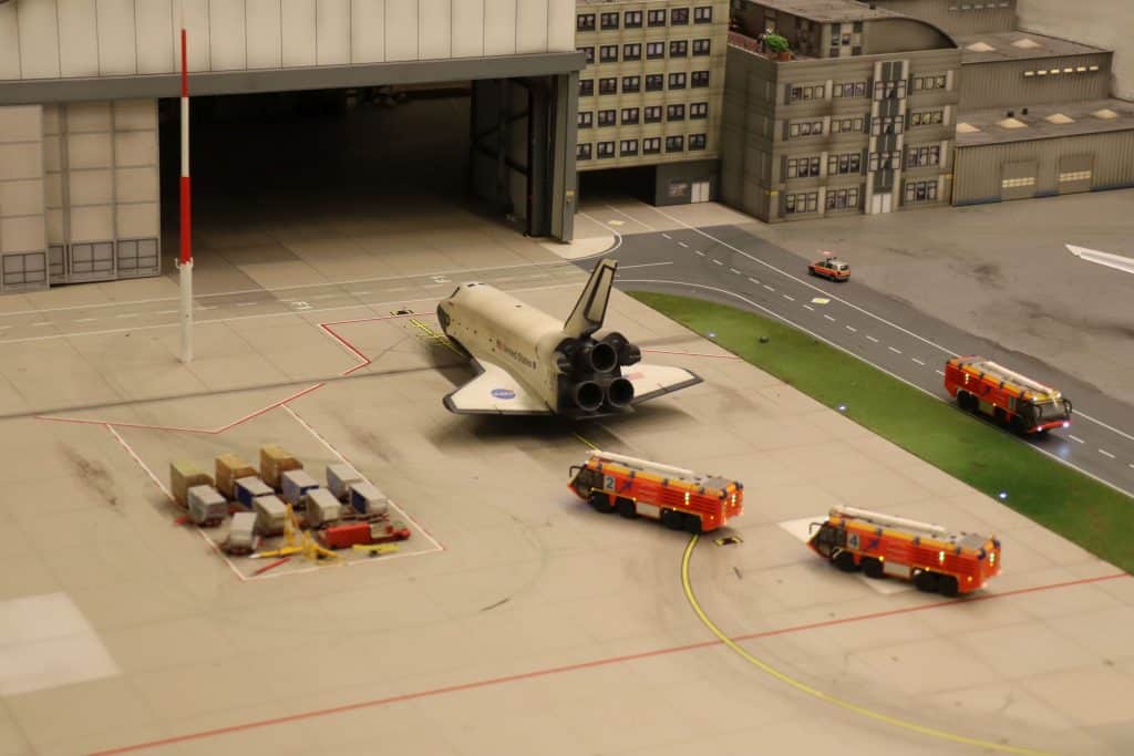 Miniatur Wunderland Space Shuttle