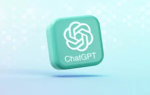 ChatGPT logo representing AI-driven custom application development solutions.