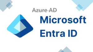 Microsoft Entra ID logo representing Azure AD rebranding.