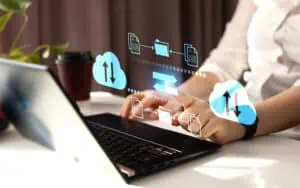 Cloud data transfer and storage solutions for businesses.