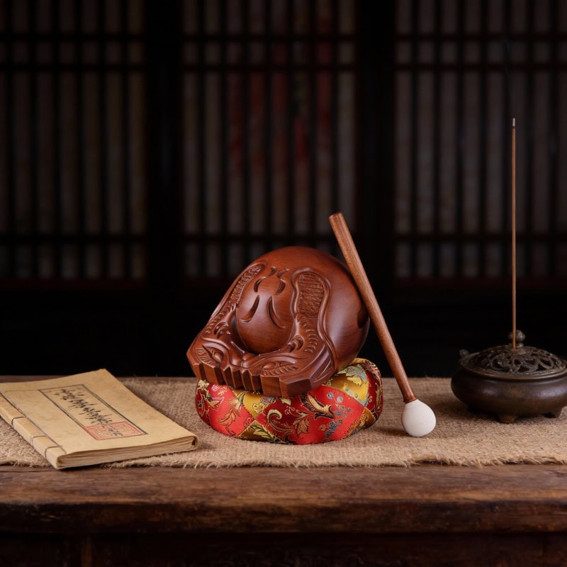 6-Inch Rosewood Wood Fish