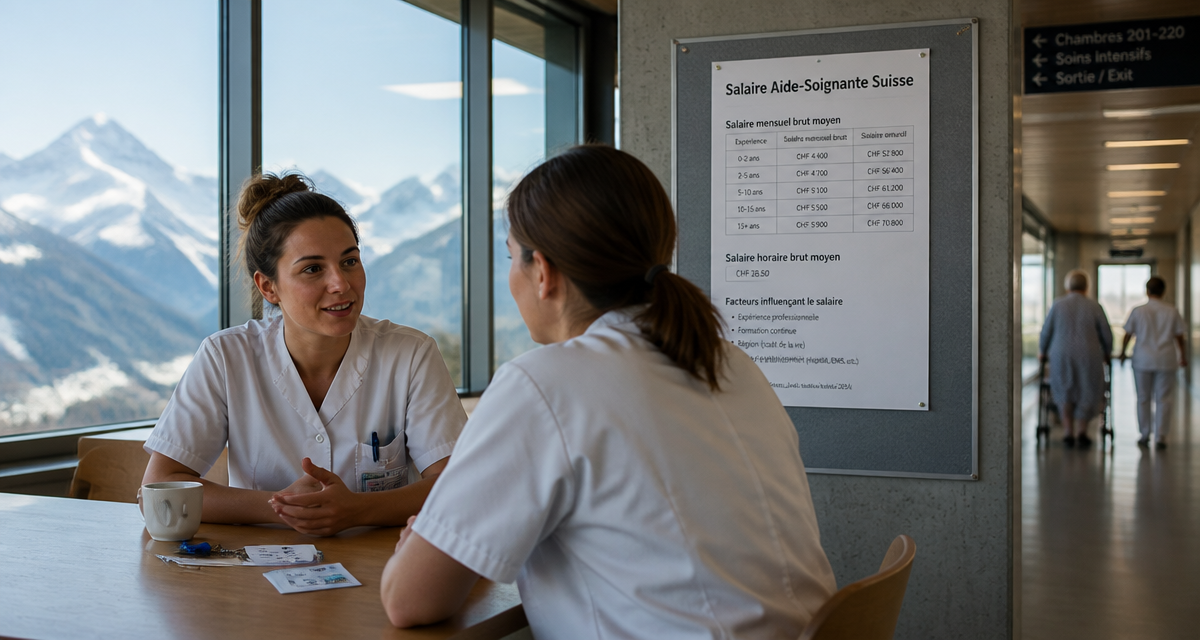 aide soignante salaire suisse en hôpital
