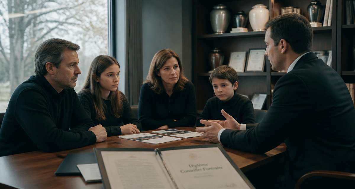 diplome conseiller funeraire entretien famille