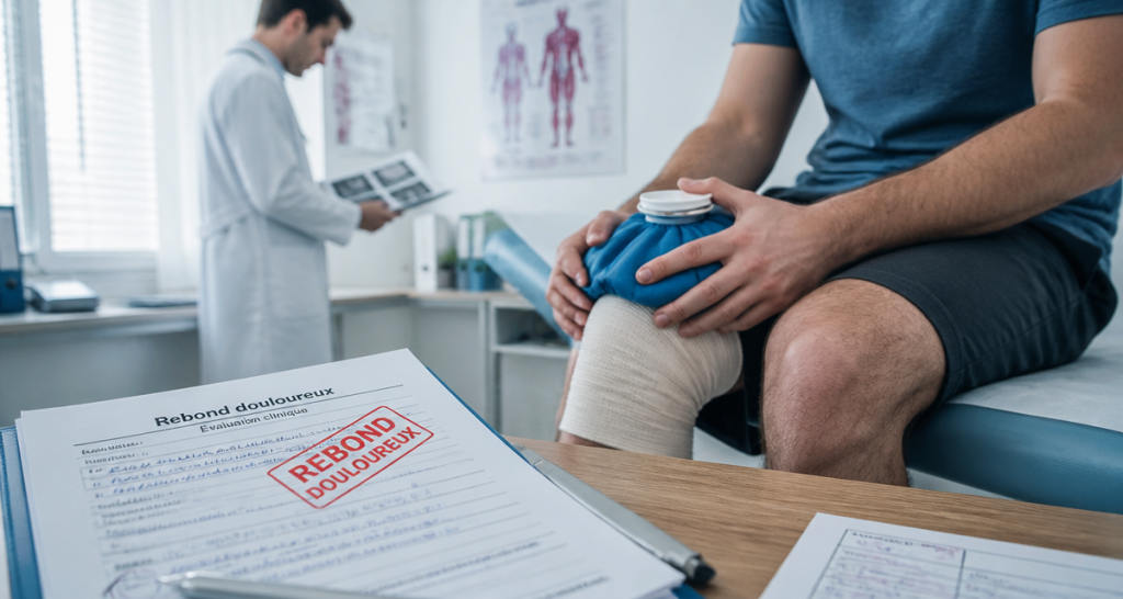 douleur pire après infiltration forum genou bandé glace