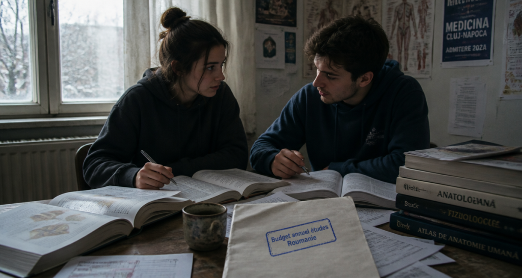 études médecine roumanie prix étudiants chambre budget