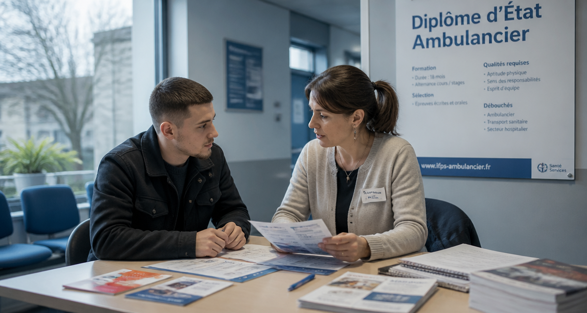 formation ambulancier gratuite discussion candidat formatrice