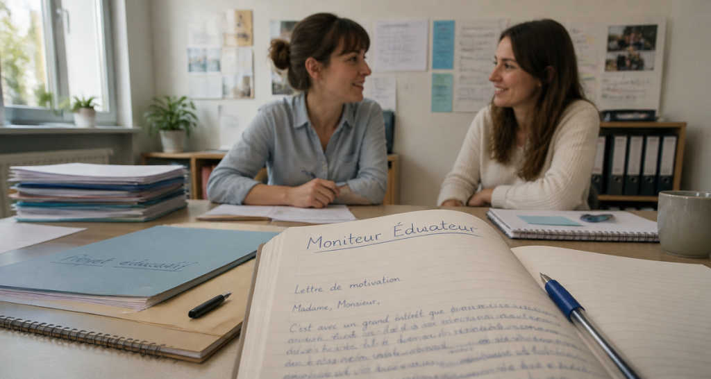 lettre de motivation moniteur educateur sur bureau medico-social