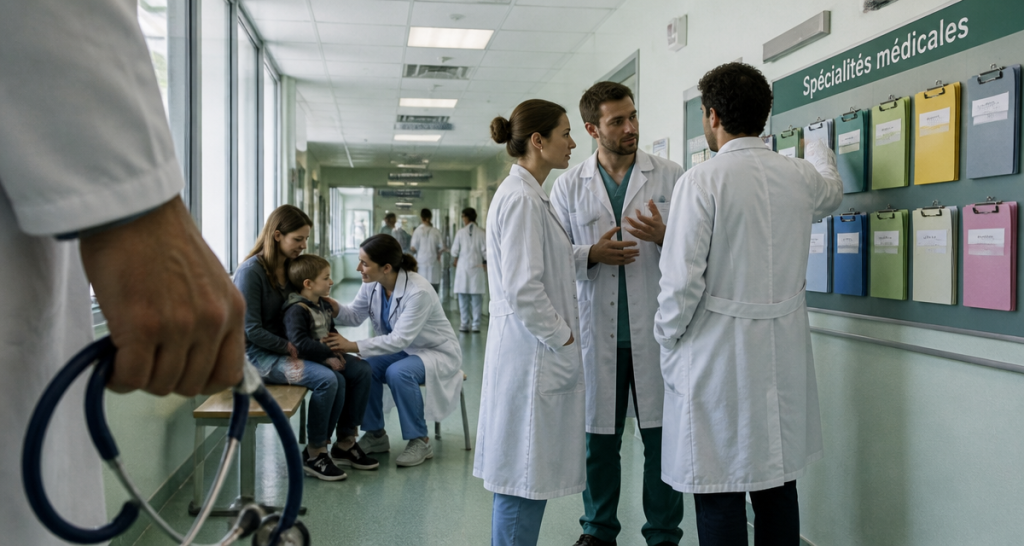 spécialités médicales top 7 médecins hôpital