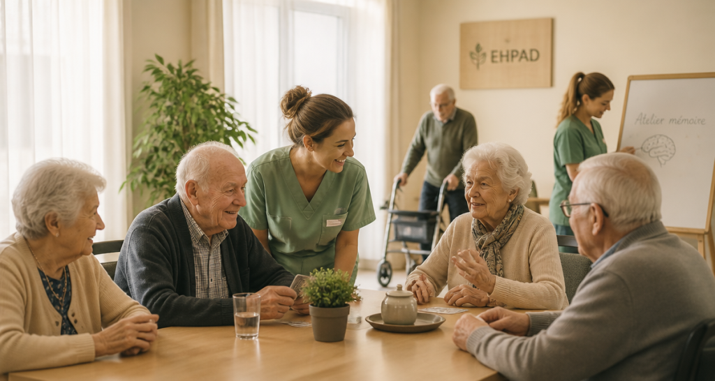 ehpad définition et missions seniors en salle commune