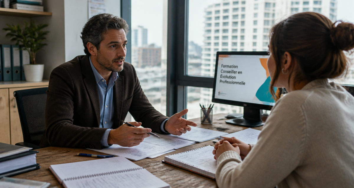 formation conseiller en évolution professionnelle discussion