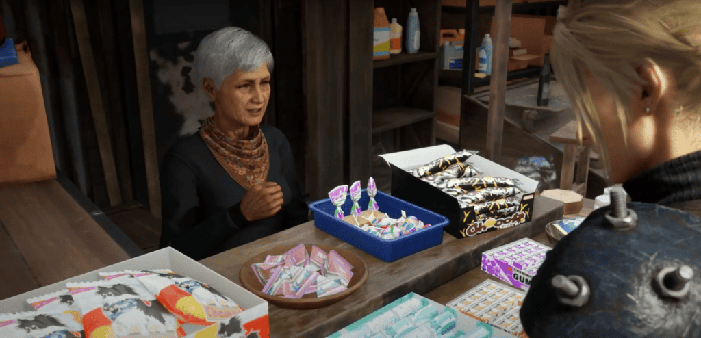 cloud buys sweets