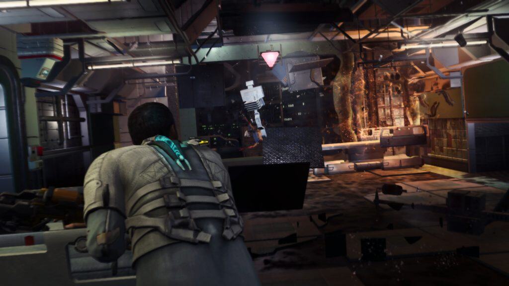 dead-space-2-character in burning space station