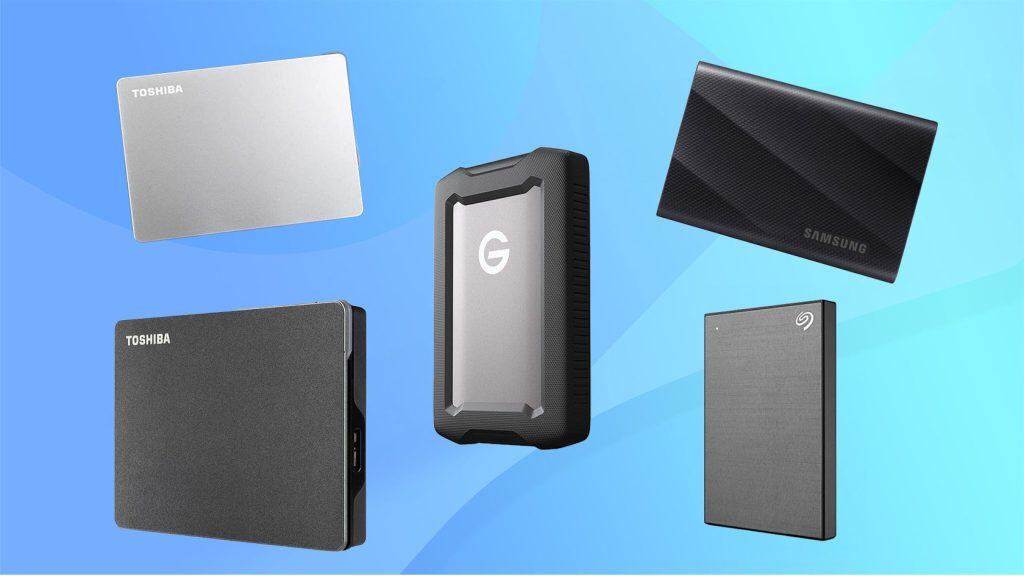 5 types of external hard disk