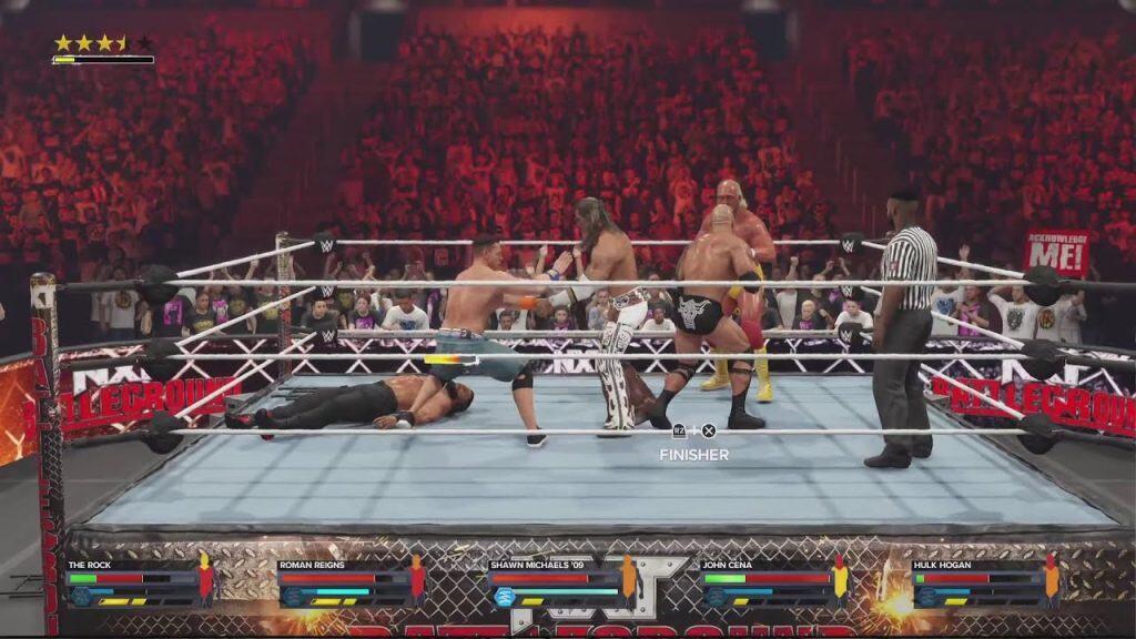 wwe-2k24 fight