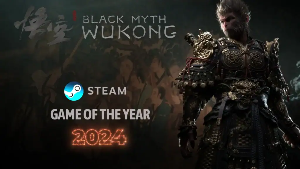 Steam Awards 2024 Game of the Year – Black Myth Wukong Steam Awards 2024 Game of the Year – Black Myth Wukong