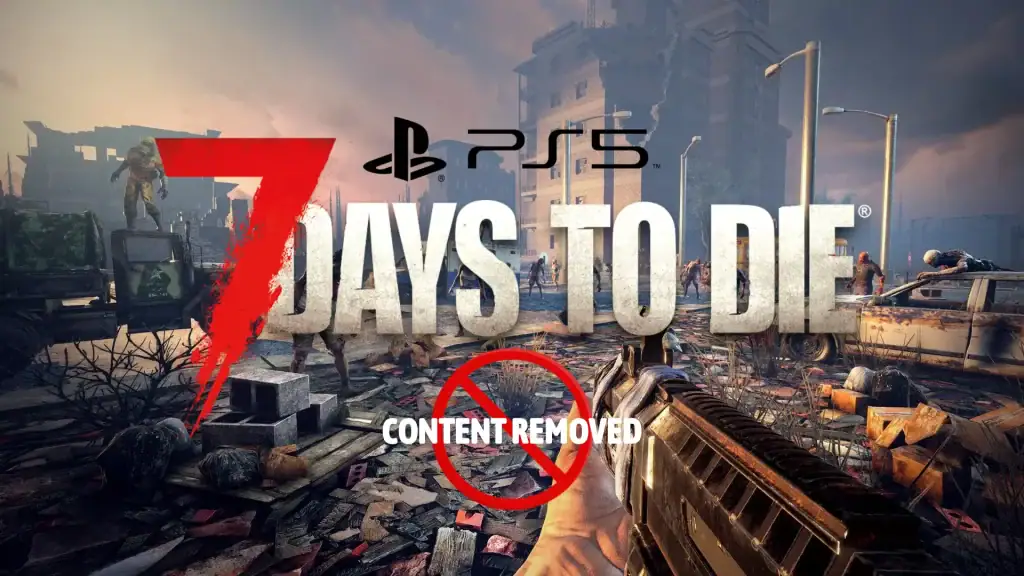 7 Days to Die PS5 Japan Version Temporarily Removed 7 Days to Die PS5 Japan Version Temporarily Removed