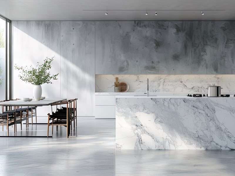 2024 Kitchen Design Trends: What's New and What's Out: Sleek and sophisticated modern kitchen