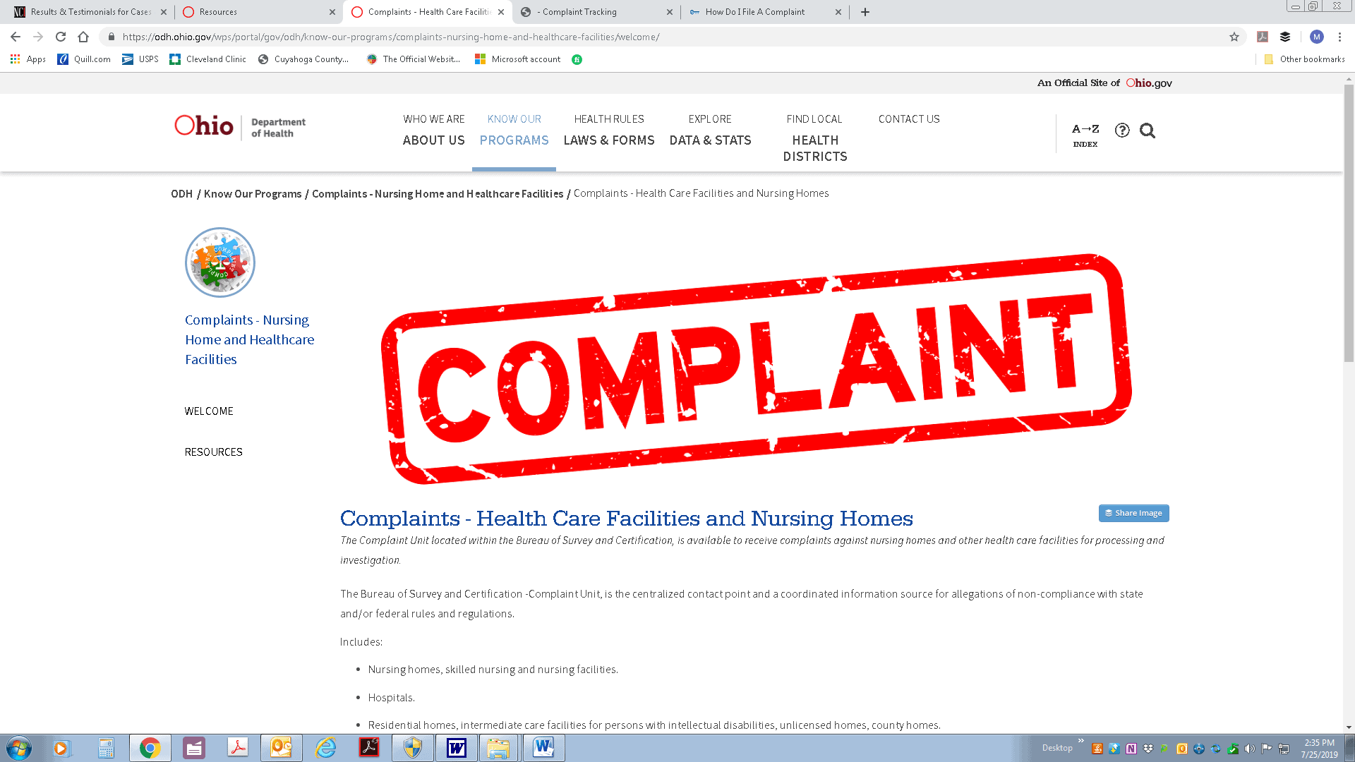 Complaint