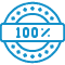icon for 100 percent response
