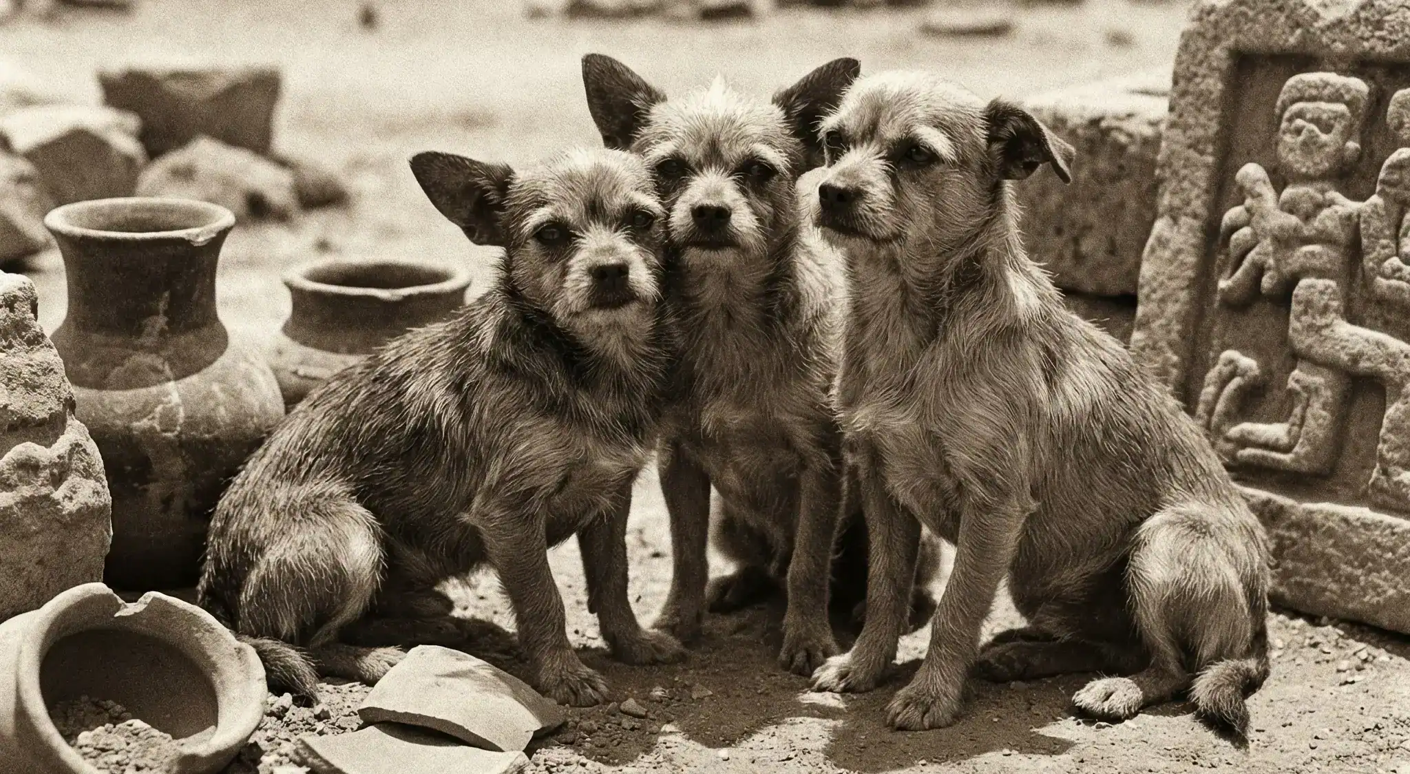 Ancient Techichi Dogs