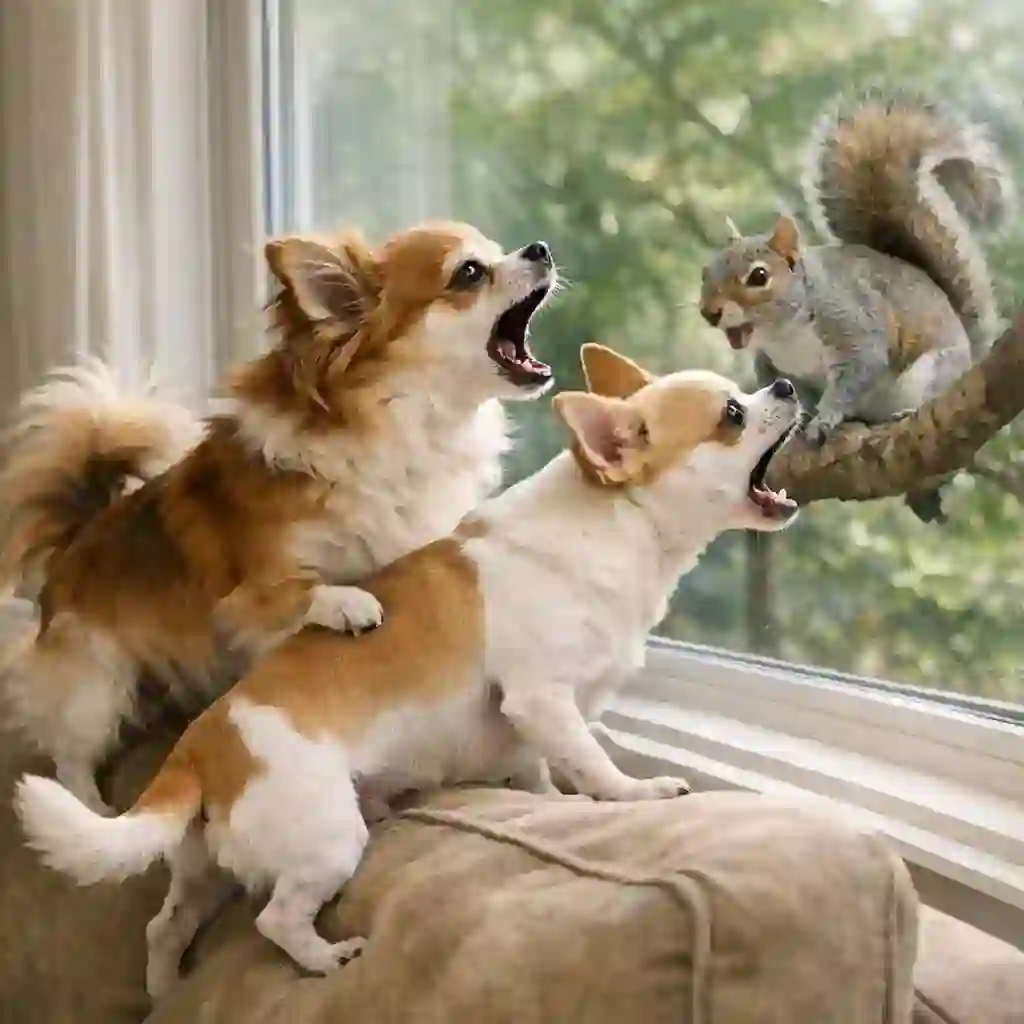 Barking Chihuahuas
