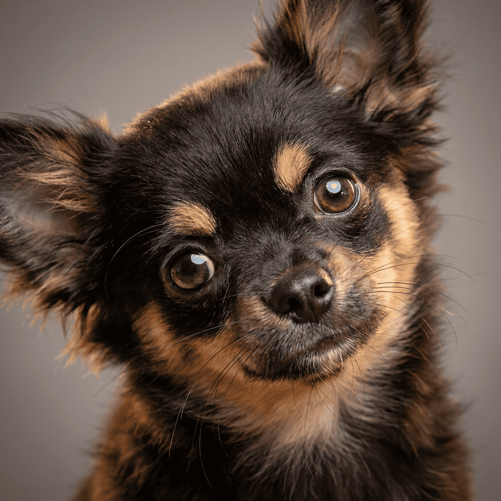 Chihuahua Head Shot
