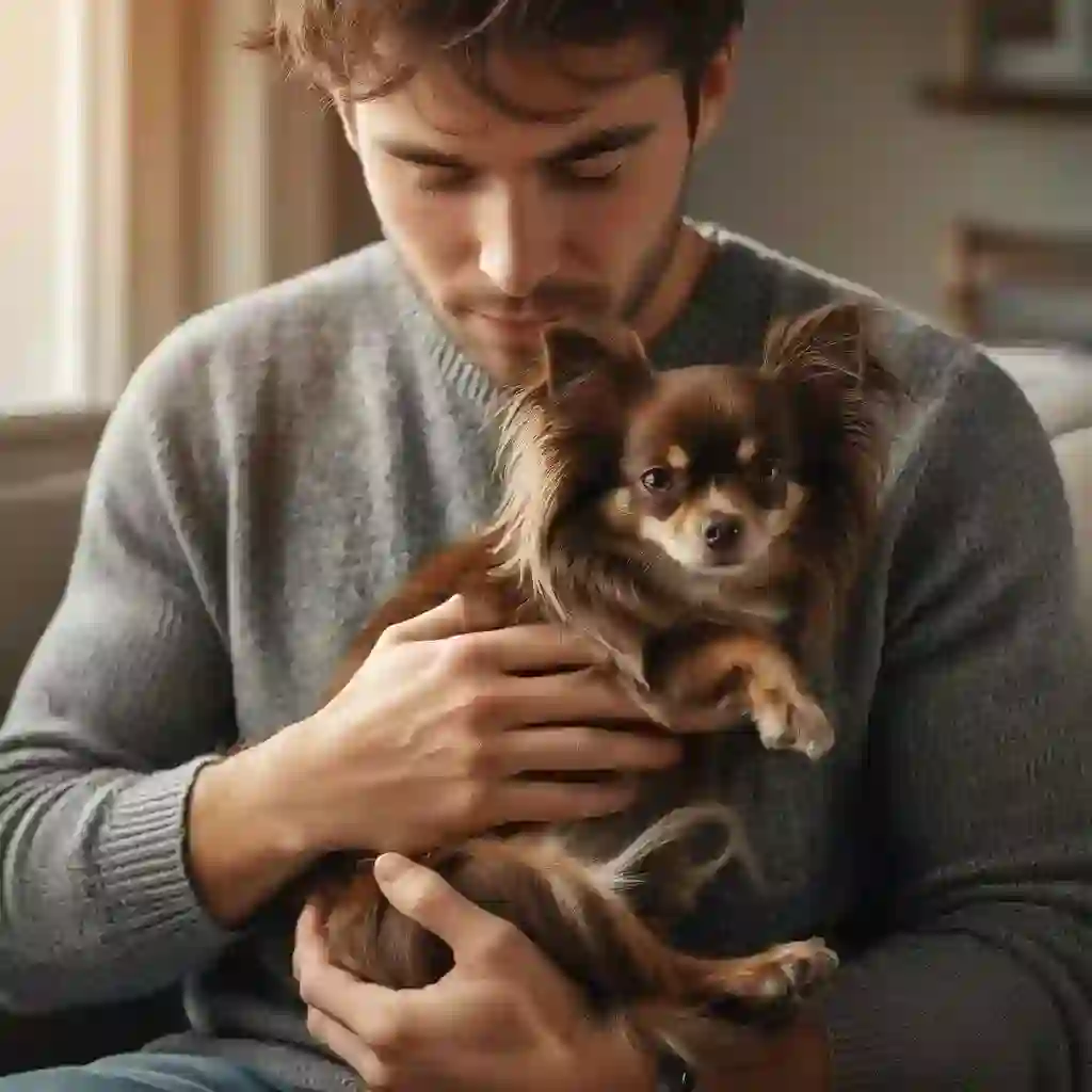 Chihuahua Comforting