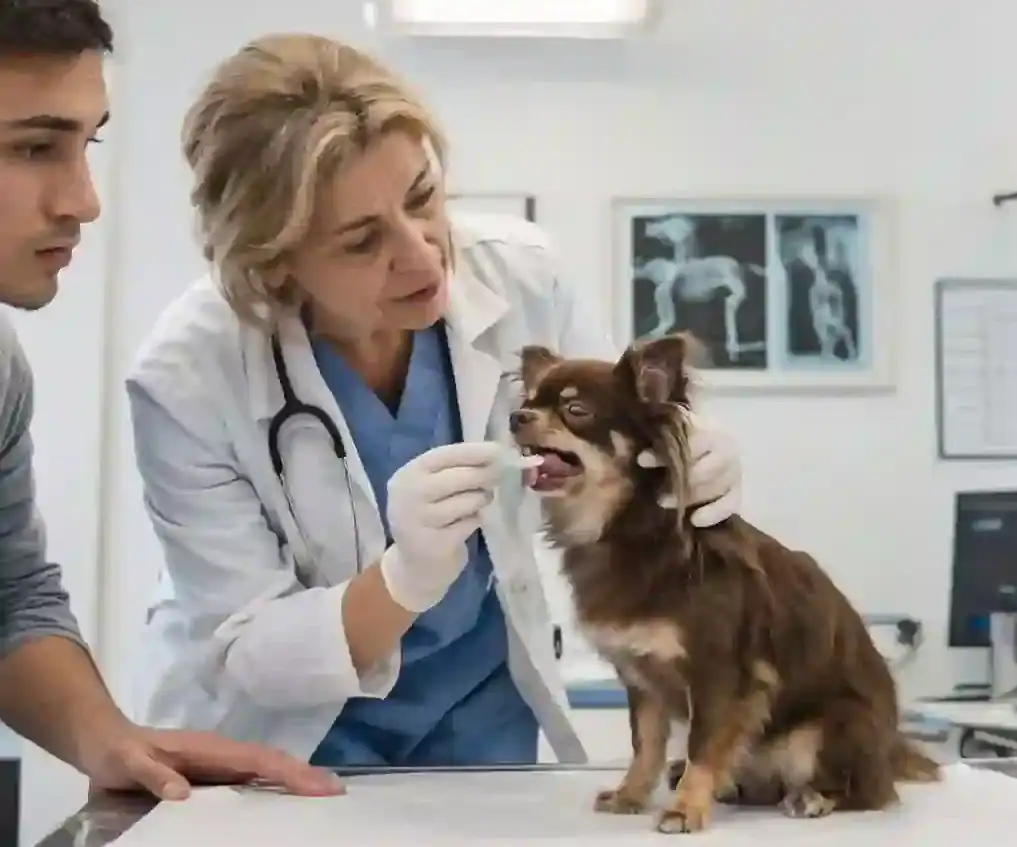 Chihuahua At the Vets